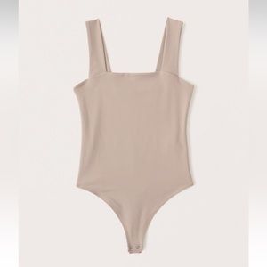 Abercrombie Double Layered Seamless Squareneck Bodysuit